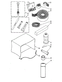 Optional Parts (Not Included) parts for Kenmore Room Air Conditioner 106.8761492 (1068761492, 106 8761492) from AppliancePartsPros.com
