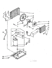 Unit Parts parts for Kenmore Room Air Conditioner 106.8750500 (1068750500, 106 8750500) from AppliancePartsPros.com