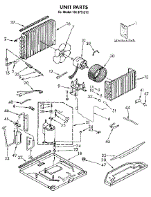 Unit parts for Kenmore Room Air Conditioner 106.9731270 (1069731270, 106 9731270) from AppliancePartsPros.com