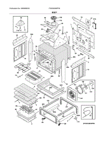 Body parts for Frigidaire Range FGES3065PFM from AppliancePartsPros.com