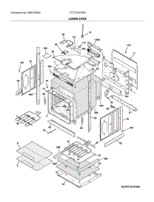 Lower Oven parts for Frigidaire Wall Oven FFET2726TSB from AppliancePartsPros.com