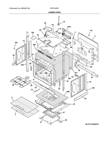 Lower Oven parts for Frigidaire Wall Oven FFET3025PBE from AppliancePartsPros.com