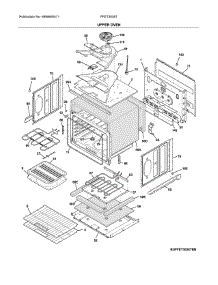 Upper Oven parts for Frigidaire Wall Oven FFET3026TBB from AppliancePartsPros.com