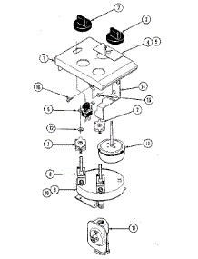 Control Assembly parts for Kenmore Cooktop 12301 from AppliancePartsPros.com
