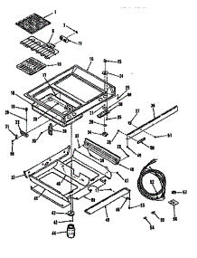Top Section parts for Kenmore Cooktop 911.4338591 (9114338591, 911 4338591) from AppliancePartsPros.com