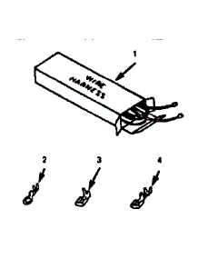 Wire Harnesses And Components parts for Kenmore Cooktop 911.4338591 (9114338591, 911 4338591) from AppliancePartsPros.com