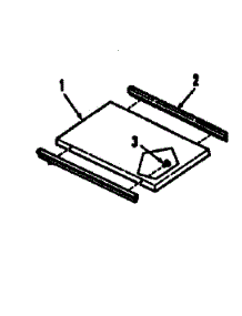 Optional Griddle / Grill Cover Module Kit 44998510 parts for Kenmore Cooktop 911.4398510 (9114398510, 911 4398510) from AppliancePartsPros.com