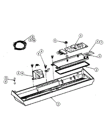 Control Panel parts for Kenmore Dishwasher 199.95 / 1988 (19995 / 1988, 199 95 / 1988) from AppliancePartsPros.com