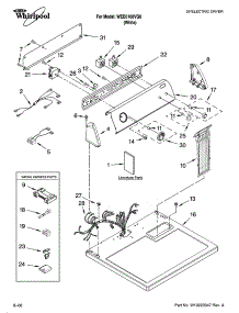 Top And Console Parts parts for Kenmore Dryer 48432 from AppliancePartsPros.com