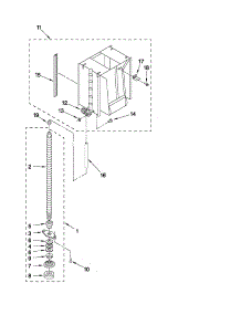 Powerscrew And Ram Parts parts for Kenmore Trash Compactor 665.13633102 (66513633102, 665 13633102) from AppliancePartsPros.com
