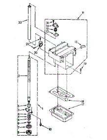 Powerscrew And Ram Parts parts for Kenmore Trash Compactor 190.25 / 1988 (19025 / 1988, 190 25 / 1988) from AppliancePartsPros.com