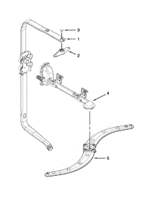 Upper Wash And Rinse Parts parts for Kenmore Dishwasher 665.13272K116 (66513272K116, 665 13272K116) from AppliancePartsPros.com