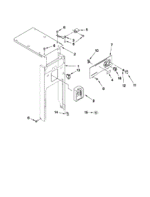 Panel And Control Parts parts for Kenmore Trash Compactor 665.14732111 (66514732111, 665 14732111) from AppliancePartsPros.com