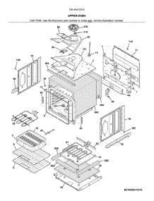 Upper Oven parts for Kenmore Wall Oven 790.49413315 (79049413315, 790 49413315) from AppliancePartsPros.com