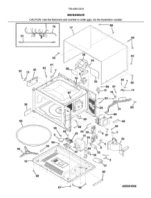 Microwave parts for Kenmore Wall Oven 790.49613318 (79049613318, 790 49613318) from AppliancePartsPros.com