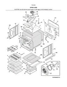 Upper Oven parts for Kenmore Wall Oven 790.49522315 (79049522315, 790 49522315) from AppliancePartsPros.com