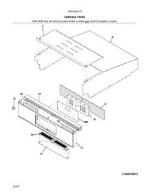 Control Panel parts for Kenmore Wall Oven 790.40303411 (79040303411, 790 40303411) from AppliancePartsPros.com
