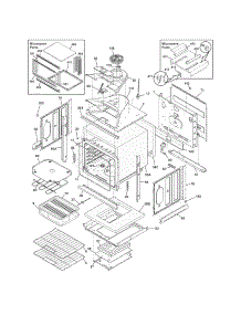 Lower Oven parts for Kenmore Wall Oven 790.49609312 (79049609312, 790 49609312) from AppliancePartsPros.com