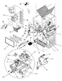 Functional Replacement Parts parts for Kenmore Furnace 867.779525 (867779525, 867 779525) from AppliancePartsPros.com