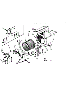 Repair Parts parts for Kenmore Furnace 867.587210 (867587210, 867 587210) from AppliancePartsPros.com