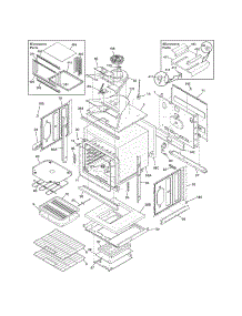 Lower Oven parts for Kenmore Wall Oven 790.49603311 (79049603311, 790 49603311) from AppliancePartsPros.com