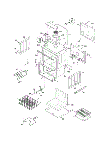 Upper Oven parts for Kenmore Wall Oven 790.48733901 (79048733901, 790 48733901) from AppliancePartsPros.com