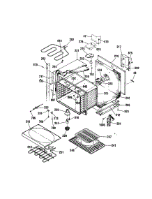 Upper Body parts for Kenmore Wall Oven 911.41885992 (91141885992, 911 41885992) from AppliancePartsPros.com