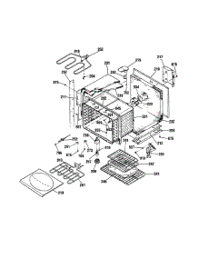 Upper Body parts for Kenmore Wall Oven 911.41889890 (91141889890, 911 41889890) from AppliancePartsPros.com