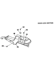 Door Lock Section parts for Kenmore Wall Oven 911.4742992 (9114742992, 911 4742992) from AppliancePartsPros.com