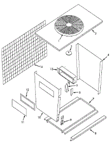 Non-Functional Replacement Parts parts for Kenmore Heat Pump System 867.821961 (867821961, 867 821961) from AppliancePartsPros.com