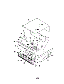 Control Panel parts for Kenmore Wall Oven 911.4742994 (9114742994, 911 4742994) from AppliancePartsPros.com