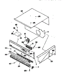 Control Section parts for Kenmore Wall Oven 911.47169690 (91147169690, 911 47169690) from AppliancePartsPros.com