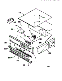 Control parts for Kenmore Wall Oven 911.47169791 (91147169791, 911 47169791) from AppliancePartsPros.com