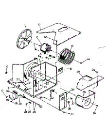 Electrical System And Air Handling Parts parts for Kenmore Heat Pump System 253.8710950 (2538710950, 253 8710950) from AppliancePartsPros.com