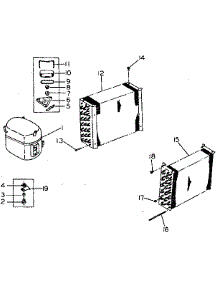 Unit Parts parts for Kenmore Heat Pump System 253.8710950 (2538710950, 253 8710950) from AppliancePartsPros.com