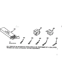 Wire Harness And Components parts for Kenmore Wall Oven 103.9587810 (1039587810, 103 9587810) from AppliancePartsPros.com