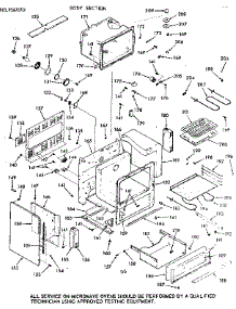 Body Section parts for Kenmore Wall Oven 103.9587810 (1039587810, 103 9587810) from AppliancePartsPros.com