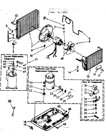 Unit Parts parts for Kenmore Heat Pump System 106.7780750 (1067780750, 106 7780750) from AppliancePartsPros.com