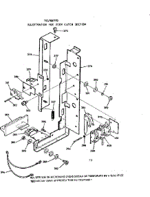 Door Catch Section parts for Kenmore Wall Oven 103.9887910 (1039887910, 103 9887910) from AppliancePartsPros.com