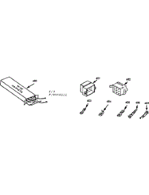 Wire Harness And Components parts for Kenmore Wall Oven 103.9568111 (1039568111, 103 9568111) from AppliancePartsPros.com