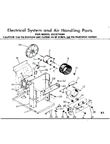 Electrical System & Air Handling Parts parts for Kenmore Heat Pump System 253.8711064 (2538711064, 253 8711064) from AppliancePartsPros.com
