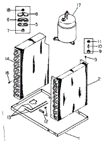 Unit Parts parts for Kenmore Heat Pump System 253.8740662 (2538740662, 253 8740662) from AppliancePartsPros.com