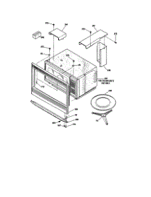 Microwave parts for Kenmore Wall Oven 911.49485992 (91149485992, 911 49485992) from AppliancePartsPros.com