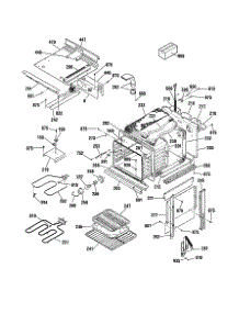 Body parts for Kenmore Wall Oven 911.49489992 (91149489992, 911 49489992) from AppliancePartsPros.com