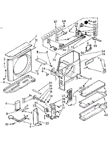 Air Flow Parts parts for Kenmore Heat Pump System 106.741880 (106741880, 106 741880) from AppliancePartsPros.com