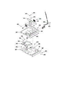 Microwave Pedestal parts for Kenmore Wall Oven 911.47794201 (91147794201, 911 47794201) from AppliancePartsPros.com