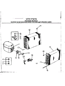 Unit Parts parts for Kenmore Heat Pump System 253.7797131 (2537797131, 253 7797131) from AppliancePartsPros.com