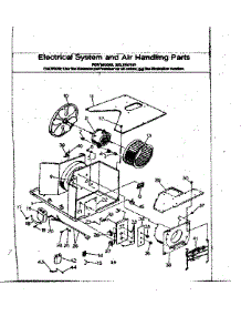 Electrical System & Air Handling Parts parts for Kenmore Heat Pump System 253.7797131 (2537797131, 253 7797131) from AppliancePartsPros.com