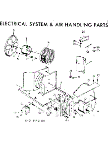 Electrical System & Air Handling Parts parts for Kenmore Heat Pump System 253.73180 (25373180, 253 73180) from AppliancePartsPros.com