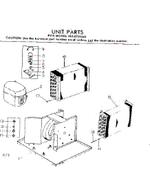 Unit Parts parts for Kenmore Heat Pump System 253.8731250 (2538731250, 253 8731250) from AppliancePartsPros.com